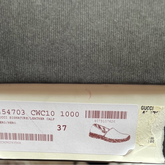 ✨SALE ✨Gucci Black leather microguccissima Espereldies. - Picture 9 of 11